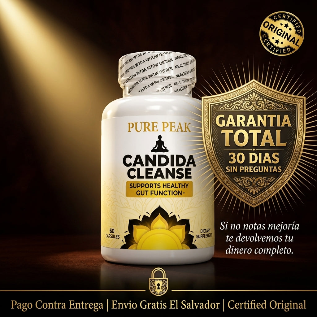 Candida Cleanse — Elimina La Cándida, Restaura Tu Digestión y Recupera Tu Bienestar Desde Adentro 🌿