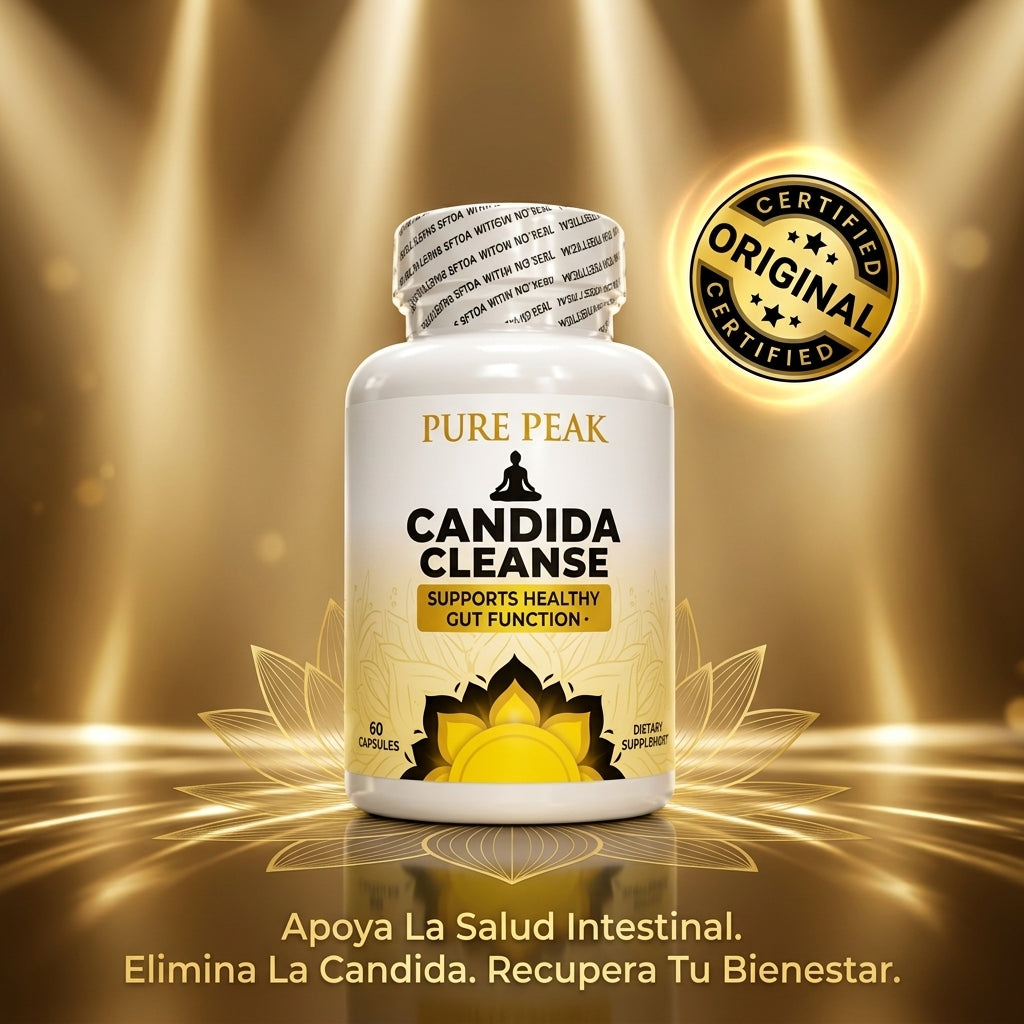Candida Cleanse — Elimina La Cándida, Restaura Tu Digestión y Recupera Tu Bienestar Desde Adentro 🌿