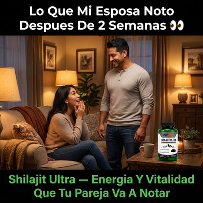 Shilajit Ultra — Recupera Tu Energía, Vitalidad y Rendimiento Masculino de Forma Natural 💪