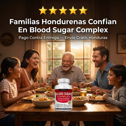 Blood Sugar Complex — Controla Tu Azúcar Naturalmente Con 20 Ingredientes Activos 🌿