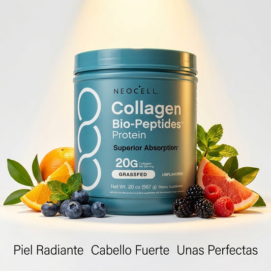 NeoCell Colágeno — Piel Radiante, Cabello Fuerte y Uñas Perfectas en Semanas ✨