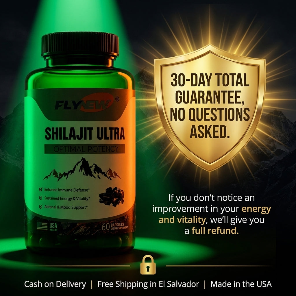 Shilajit Ultra — Recupera Tu Energía, Vitalidad y Rendimiento Masculino de Forma Natural 💪