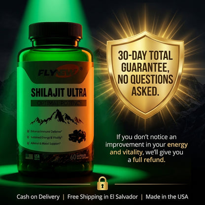Shilajit Ultra — Recupera Tu Energía, Vitalidad y Rendimiento Masculino de Forma Natural 💪