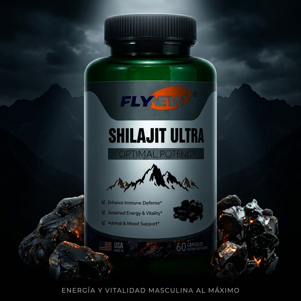 Shilajit Ultra — Recupera Tu Energía, Vitalidad y Rendimiento Masculino de Forma Natural 💪