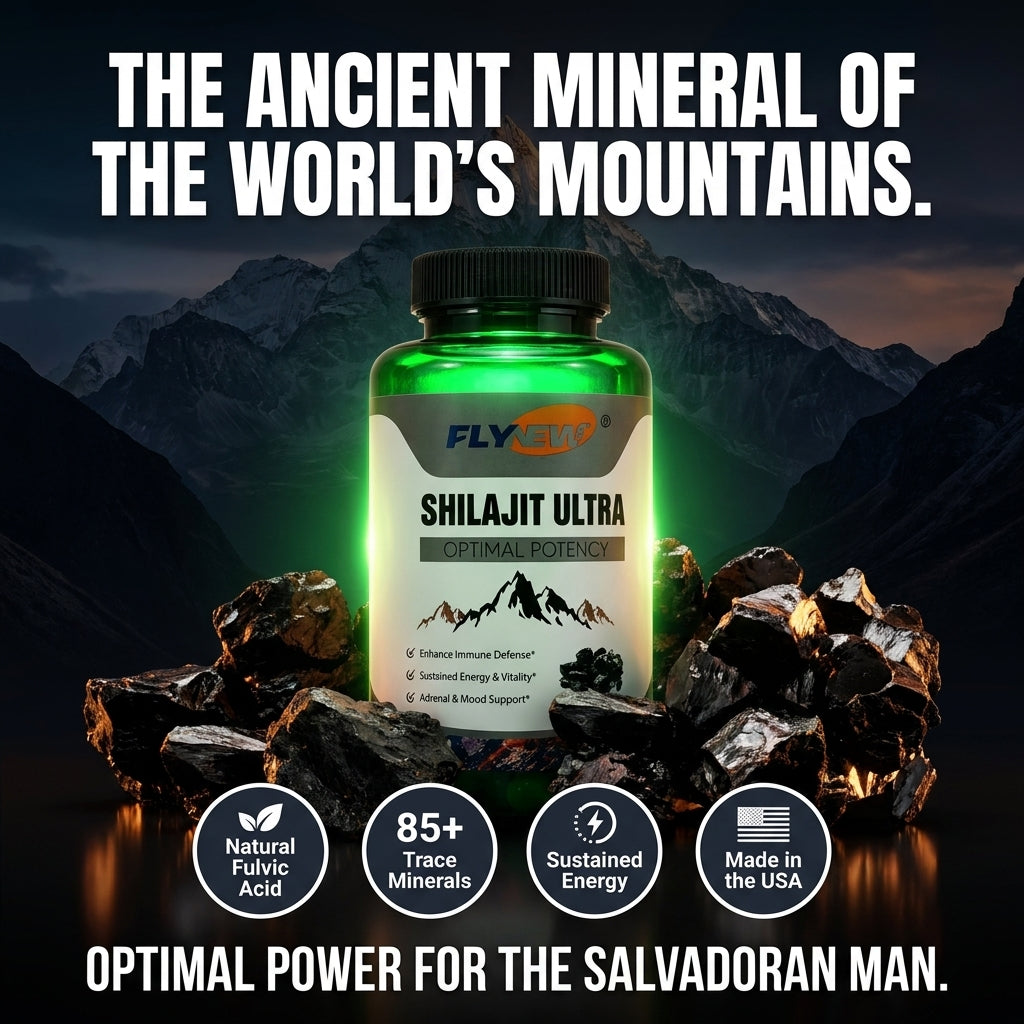 Shilajit Ultra — Recupera Tu Energía, Vitalidad y Rendimiento Masculino de Forma Natural 💪