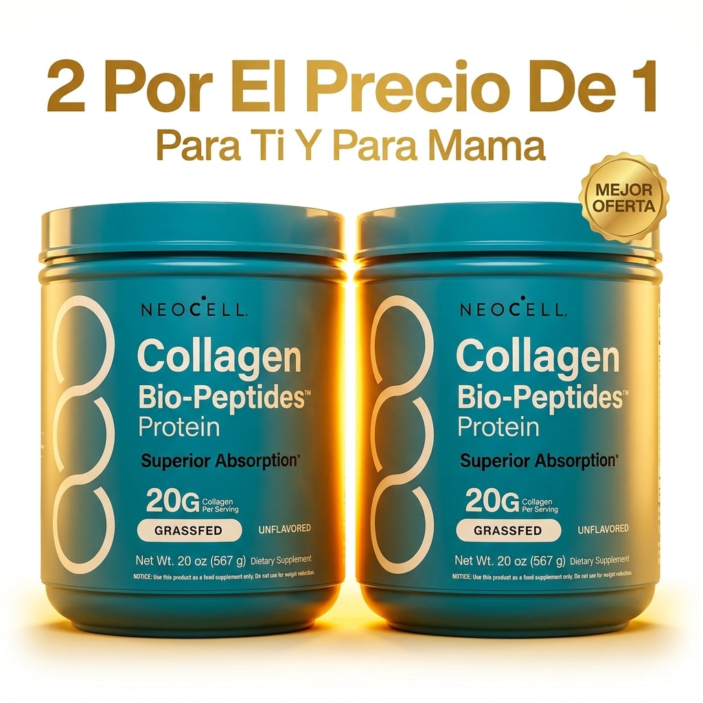 NeoCell Colágeno — Piel Radiante, Cabello Fuerte y Uñas Perfectas en Semanas ✨