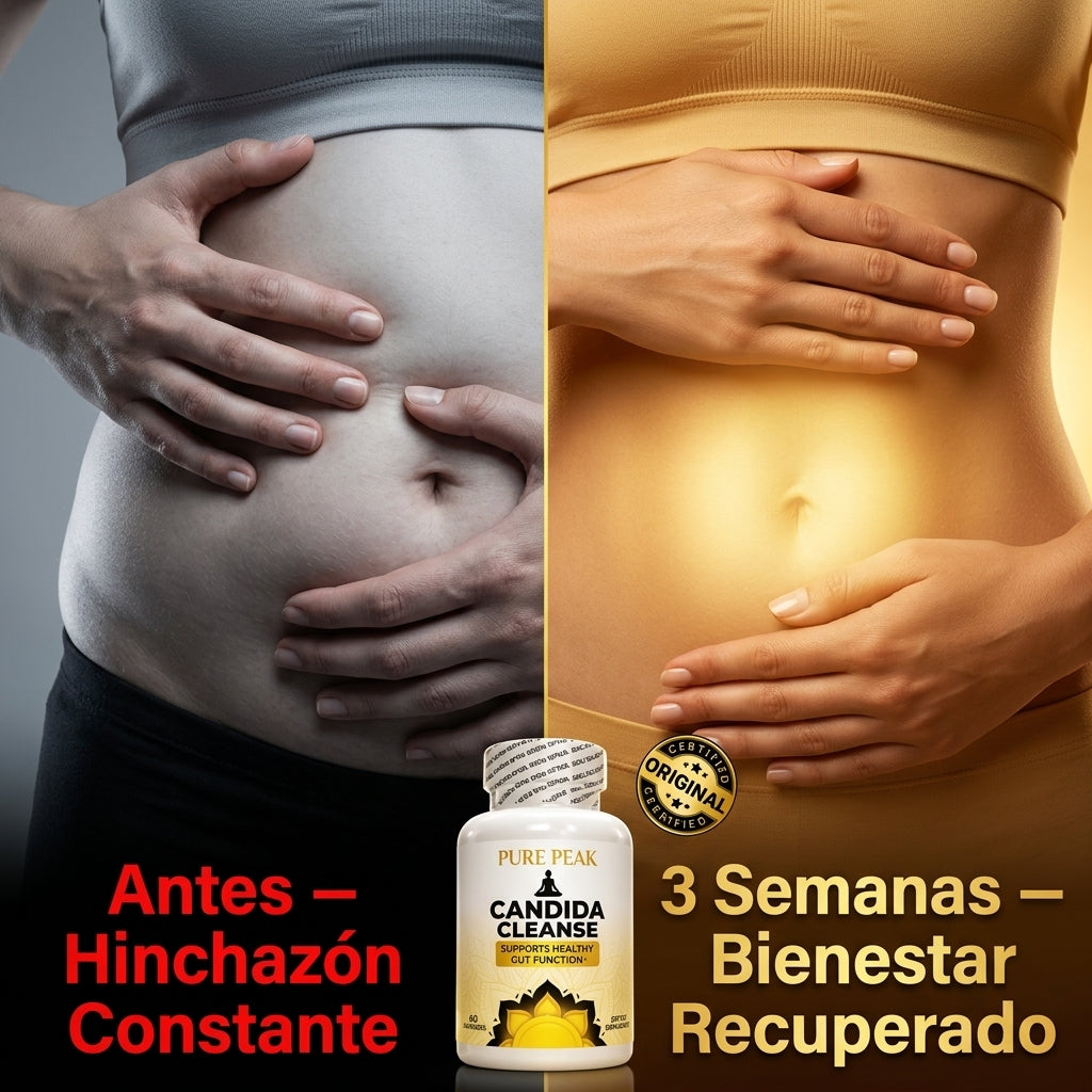 Candida Cleanse — Elimina La Cándida, Restaura Tu Digestión y Recupera Tu Bienestar Desde Adentro 🌿