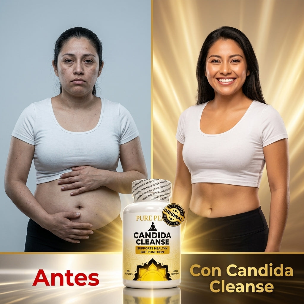 Candida Cleanse — Elimina La Cándida, Restaura Tu Digestión y Recupera Tu Bienestar Desde Adentro 🌿